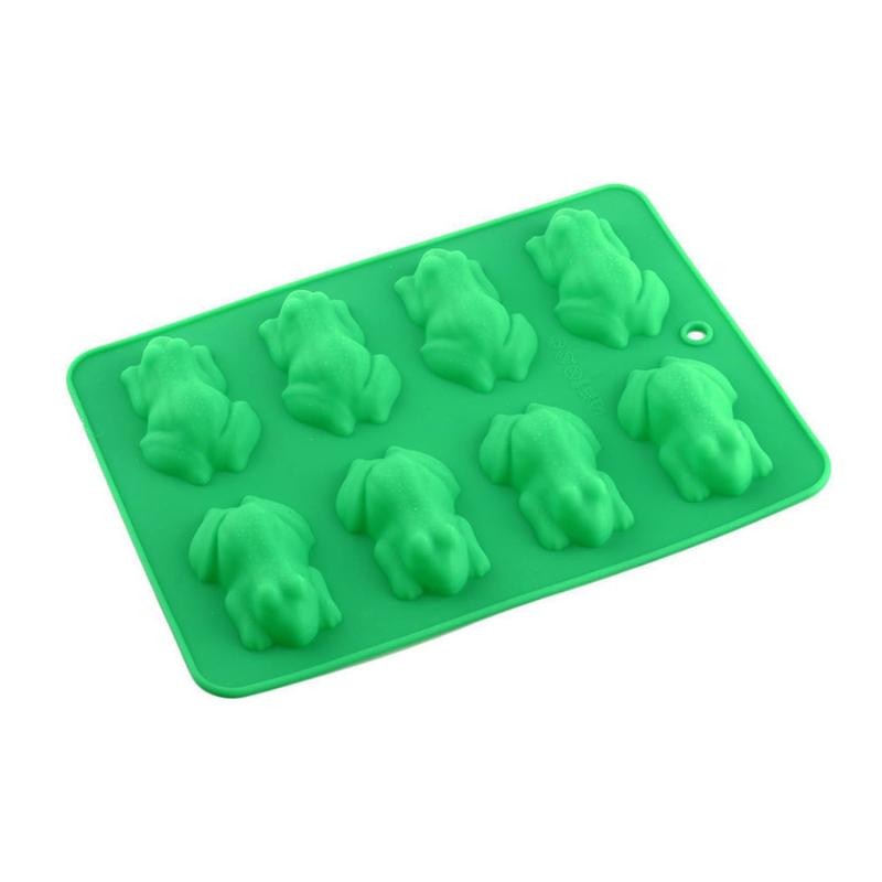 3D Frog Silicone Molds Fondant Candy Chocolate Mould Passover Frog Jello Plaster