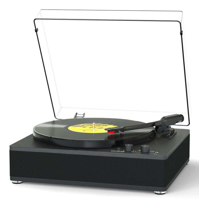 Tanlanin Vinyl Record Player Wireless Bluetooth Input/Output Transmitter