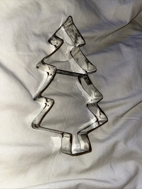 VTG 1984 Fox Run Metal TREE Cookie Cutter Holiday Large 7.5 Inches Christmas USA gallery