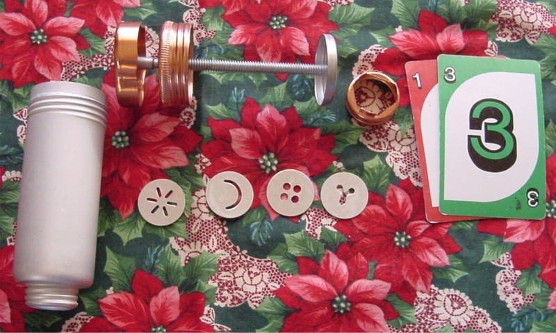 Vintage Mirro Cookie FROSTING DECORATOR SET Press 4 UNIQUE Plates #13