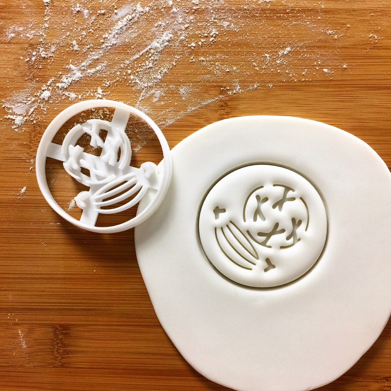 Prophase Mitosis Cookie Cutter - mitotic microbiology laboratory science cell