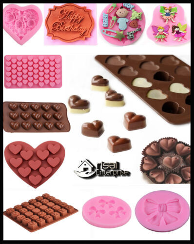 3D Silicone Cake Fondant Mold Chocolate Pastry Baking Mould Decor Sugarcraft DIY