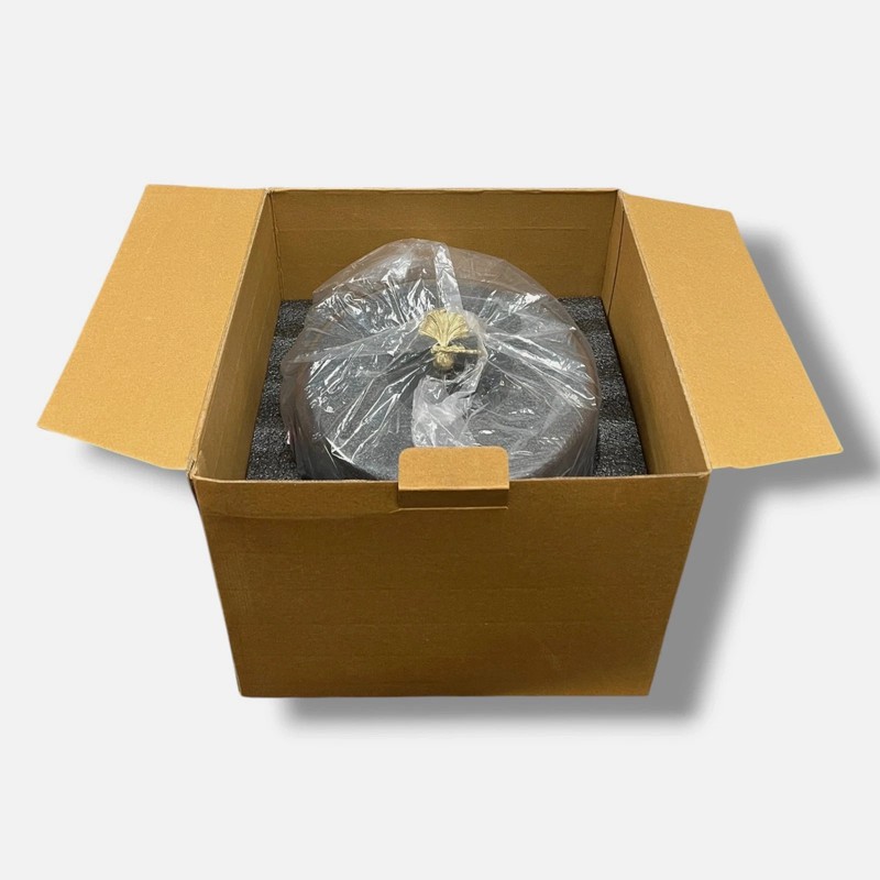 Michael Aram Clear Glass Butterfly Ginkgo Pastry Round Bake Stand Dome G16133 gallery