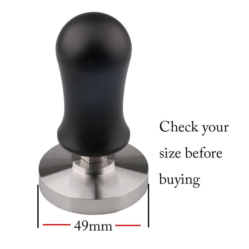 omgogo Calibrated Coffee Tamper 49mm for and Espresso black 49mm, gallery