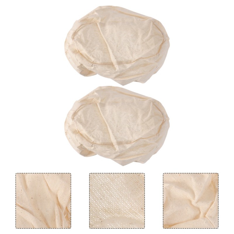 2 PCS Proofing Basket Linen Liner Bread Cover Sourdough Covers gallery