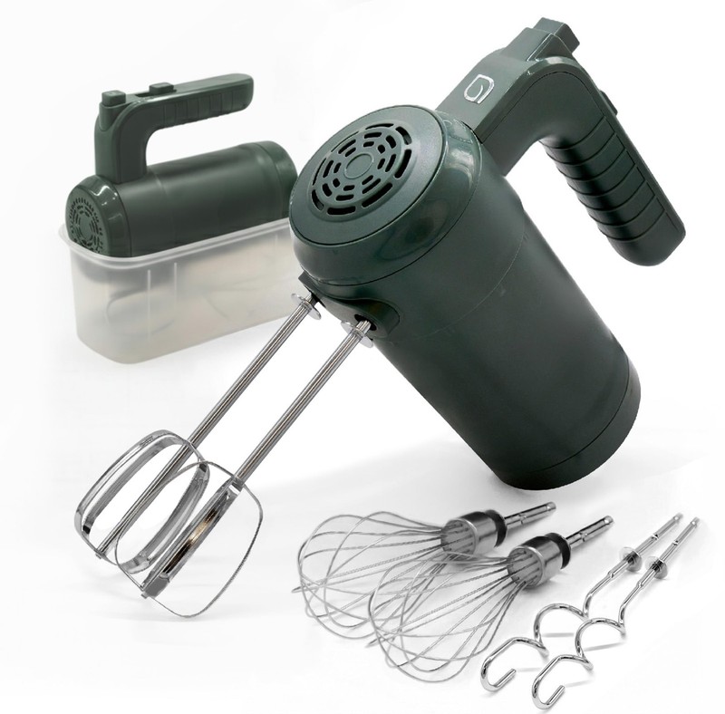Eco Series Hand Mixer, 5 Speed Ultra Power Handheld Mixer with Stainless Stee...