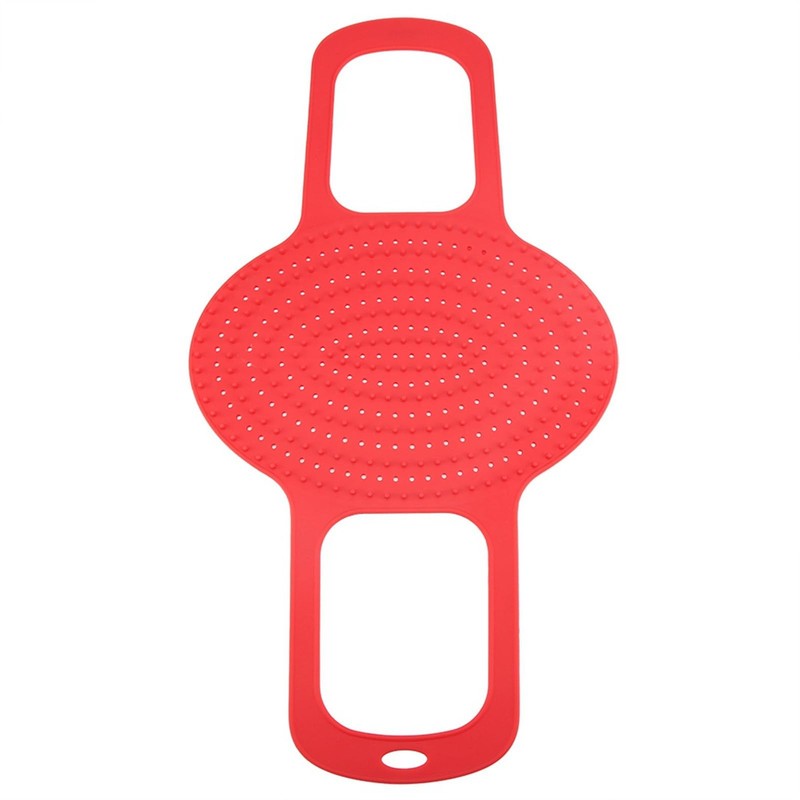 Heat Resistant Turkey Lifter, Poultry Lifter Roasting Large, Red gallery