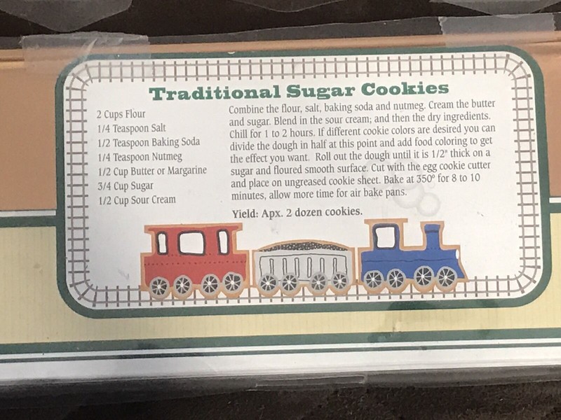 Chew Chew Special Train Cookie Cutter Set 3 Pc Locomotive Coal Car Caboose #D10 gallery