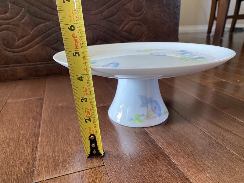 Vintage Westbury Toscany Collection Japan Pedestal Cake Plate Stand gallery