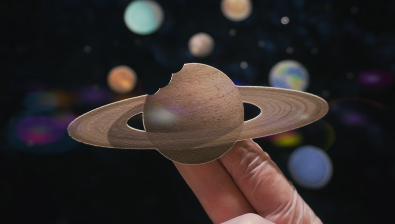 Edible Solar System -Planets -Outer Space edible cake decoration gallery