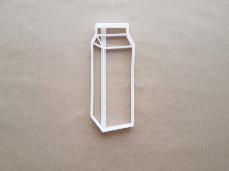 Drink Carton Milk Juice Box Shape Cookie Cutter Dough Biscuit Fondant Sharp gallery