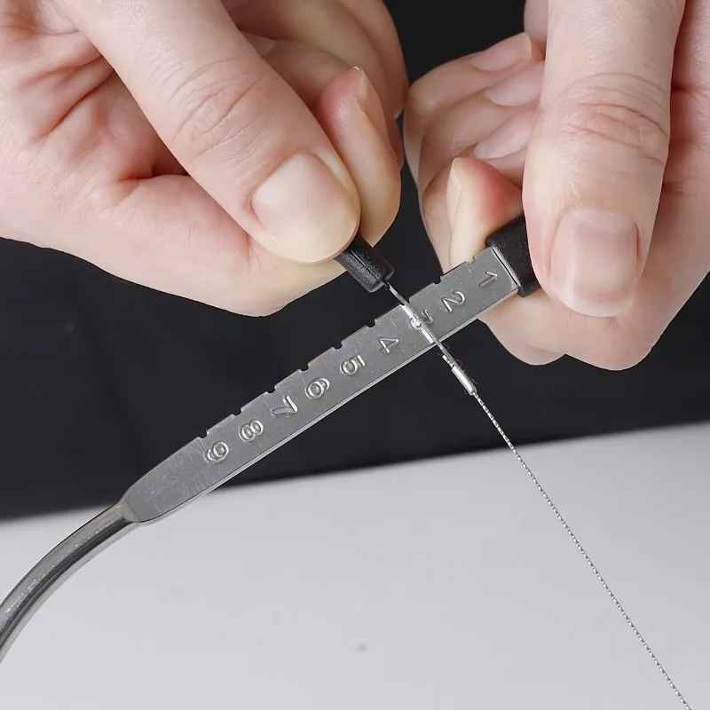 Adjustable Cake Slicer Leveler with Scale Handle Wire Cutter for Cake & Cheese gallery