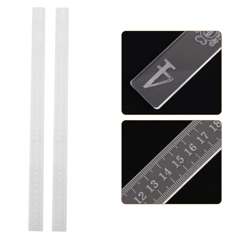 2Pcs Cookie Balance Rulers for Even Dough Thickness, Easy-to-Use Measuring Gu... gallery
