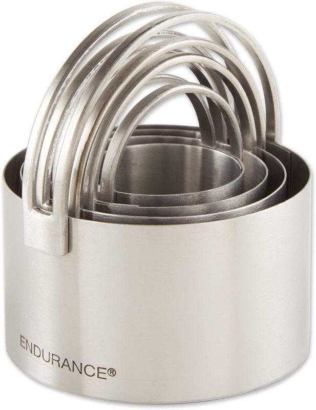 Endurance round Biscuit Cutters - Stainless Steel, Set of 4 | Nest for Easy Stor gallery