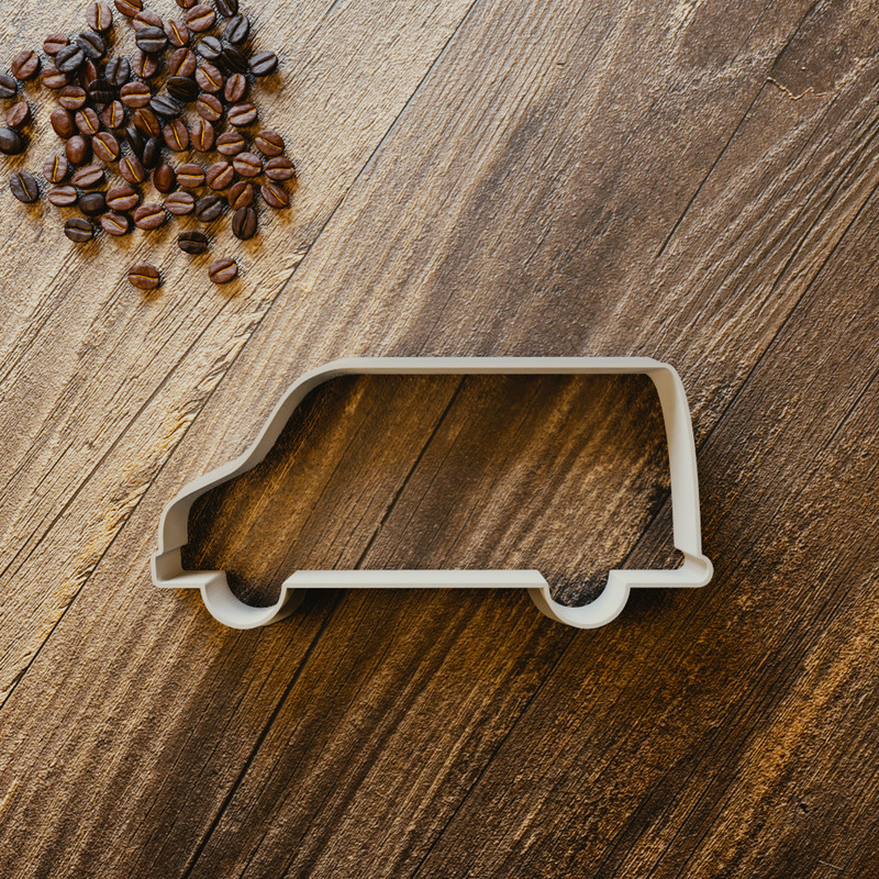 Van Cookie Cutter - Biscuit Cutter - Fondant Cutter - 3 Sizes