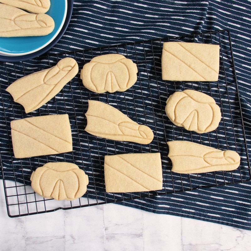 Scuba Diving Cookie Cutters Set: Flipper, Goggles, Flag - snorkelling diver swim gallery