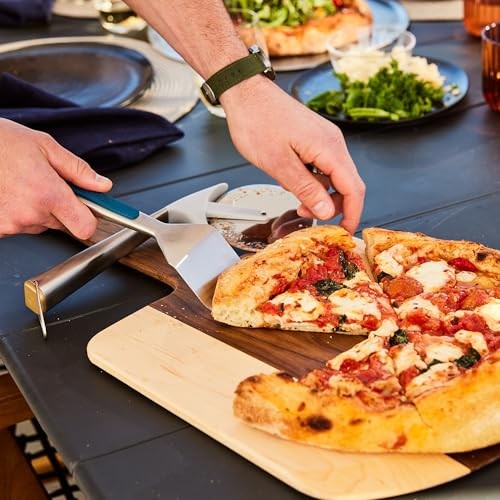 Pizza Spatula, Heavy-Duty Stainless Steel Pizza Pie Server with Tapered Edge, gallery
