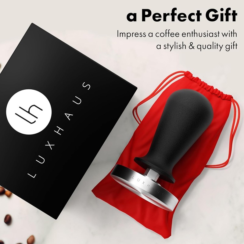 LuxHaus Espresso Tamper - 51mm Calibrated Coffee 51mm, Stainless Steel gallery