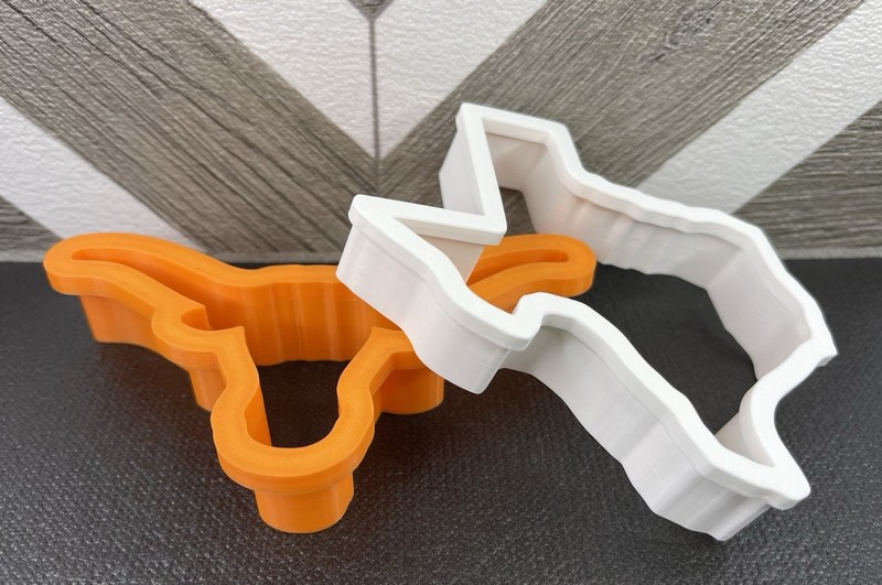 UNIVERSITY OF TEXAS Longhorns Logo Cookie Cutter (3D Printed) gallery