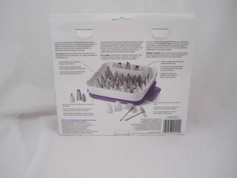 Wilton Industries Inc 55 Tips Master Tip Decorating Set NEW gallery
