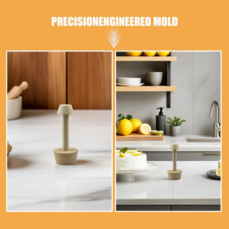 2 Pcs Egg Mold Tart Tamper Pusher Baking Shaping Tools Kitchen Dessert gallery