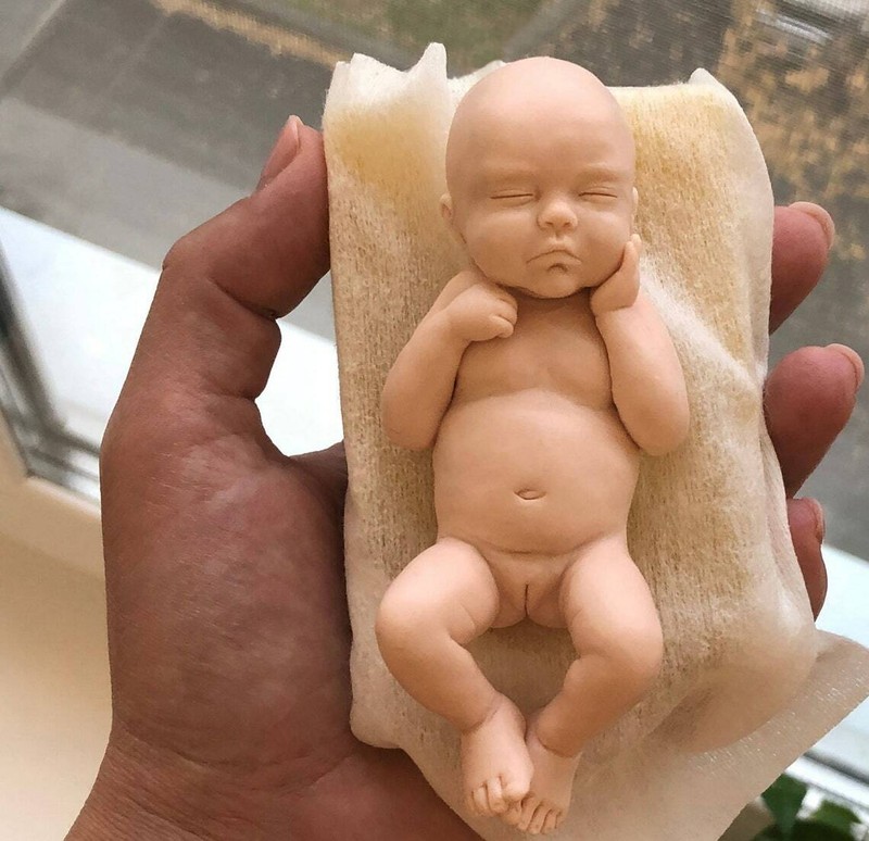 Sugarcraft Molds Polymer Clay Cake Decorating 3D baby mold 0-64255 gallery