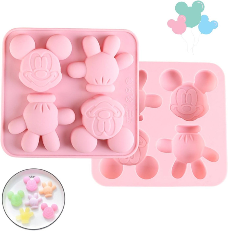 Mouse Silicone Cake Mold Ice Cream Mold Candy Tray Suitable for Mousse, Cake Dec