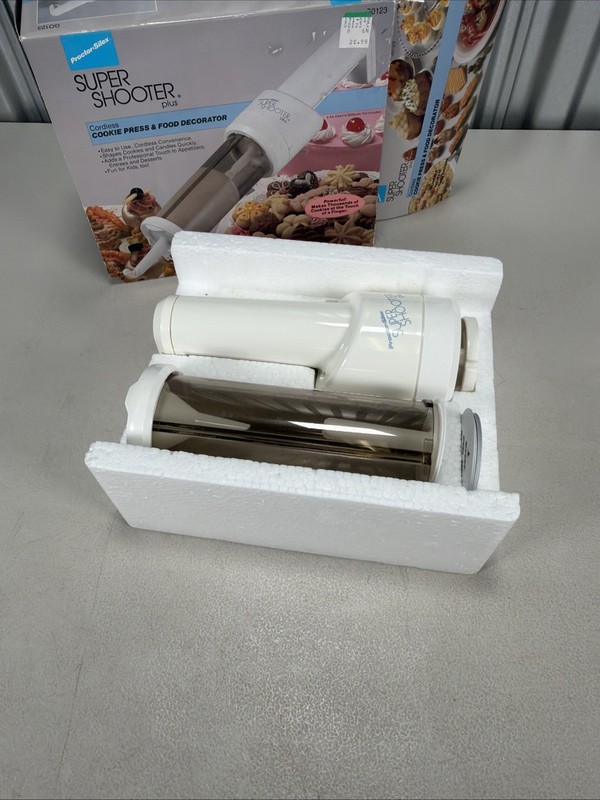 Proctor Silex Super Shooter Plus Cordless Cookie Press & Food Decorator (G0123) gallery