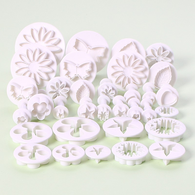 33pcs/lot Cake Decorating Tools Fondant Cake Mold Flower Set Baking AccessoL-dx gallery