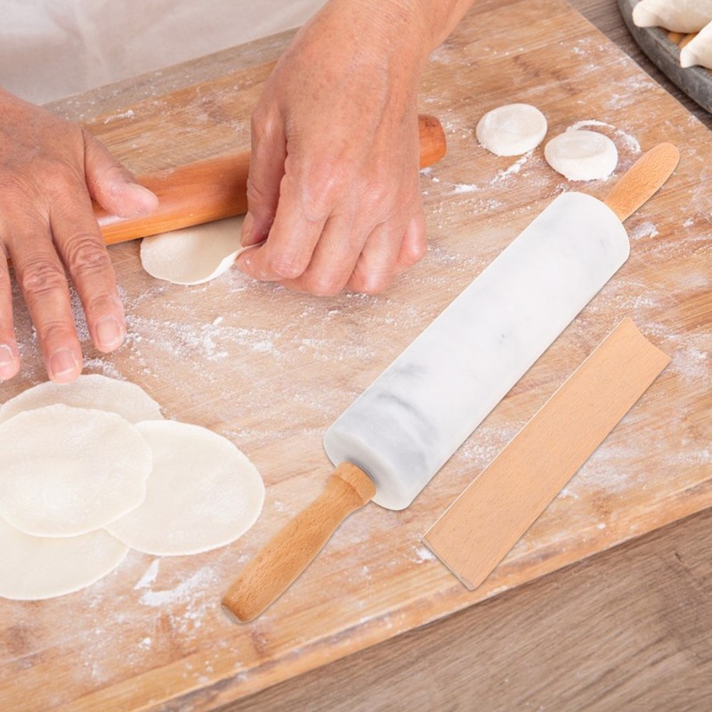 3 Pcs Baking Marble Dough Roller Models Household Rolling Sticks gallery