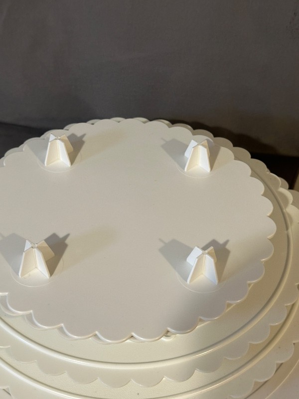Wilton Cake Seperators Dividers Various Sizes 8", 10", 11", 13", 14" You Pick gallery