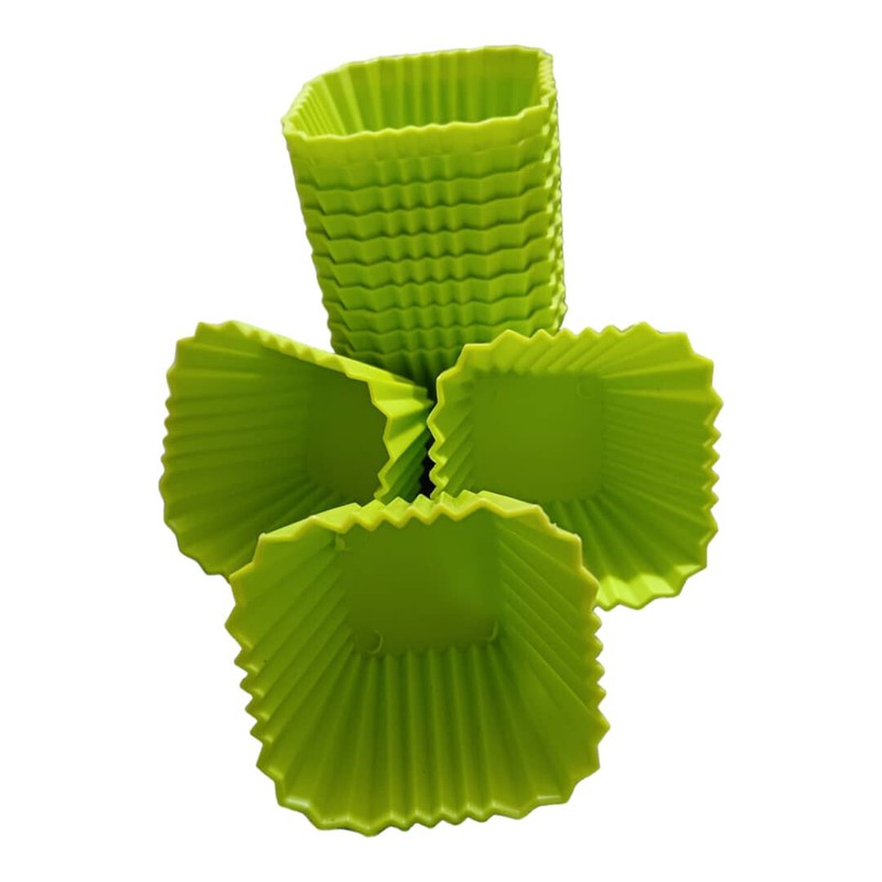 13 Pieces Square Multipurpose Mould Muffin Steam/Jelly Mould/Jelly Cup gallery