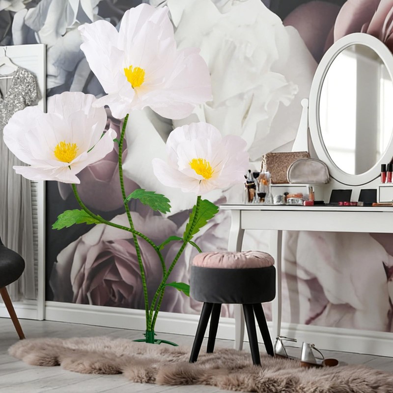 Rolppyaf 5.6 Ft Large Paper Artificial For Decoration Indoor/Outdoor Paper For gallery