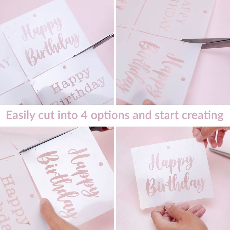 Wish Greeting Baking Stencil with Script Serif Collegiate Typewriter Fonts fo... gallery