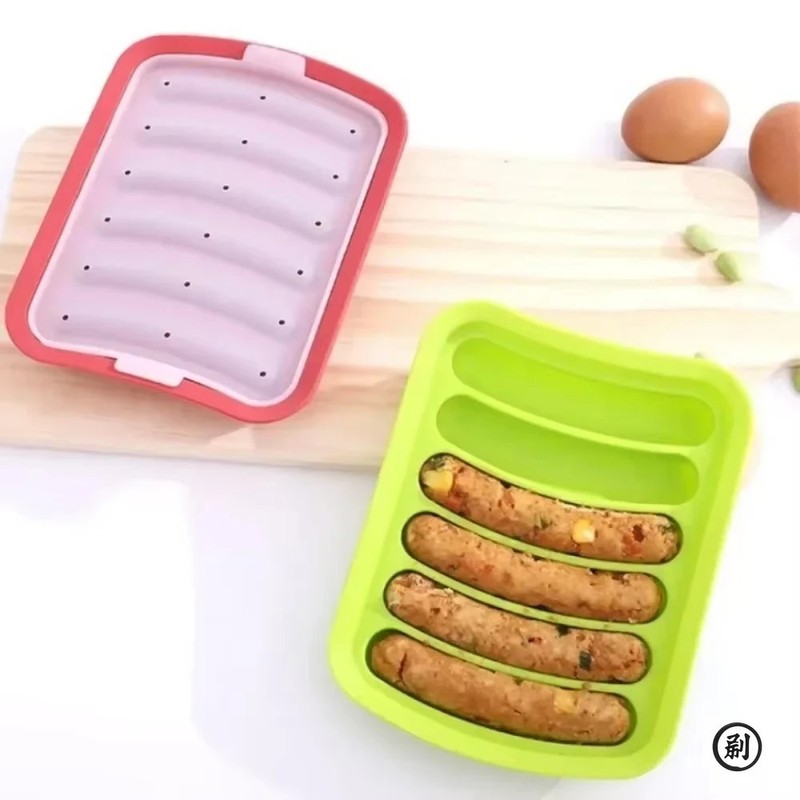 DIY Food-Grade Silicone Sausage Mold – Home Hot Dog & Ham Maker | Baby Food gallery