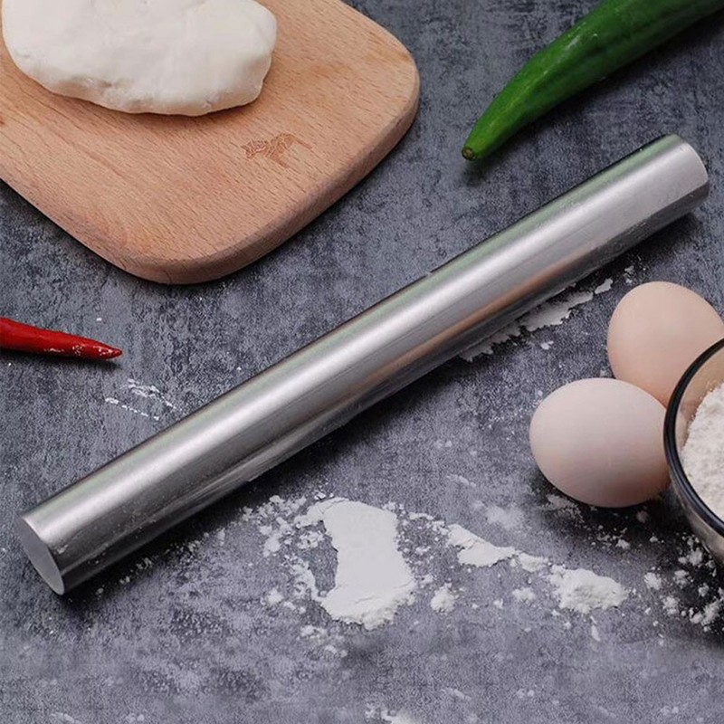Rolling Pin Non-stick Pastry Dough Roller Baking Making Tool OY gallery