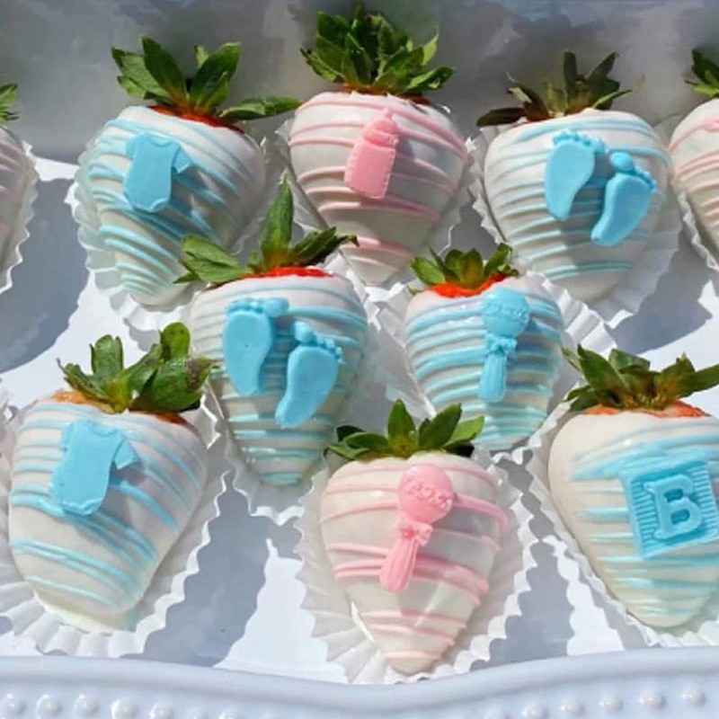 Baby Shower Fondant Silicona Molds Baby Silicone Fondant Molds 8 PCS Molde de... gallery