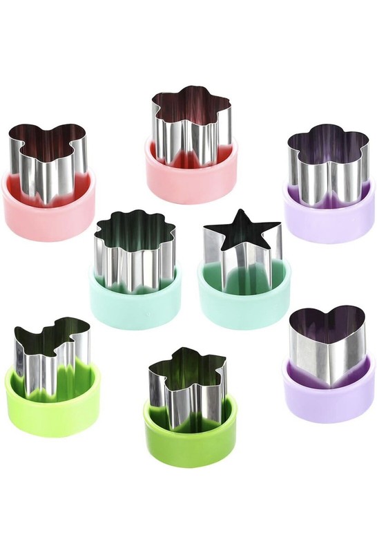Magigift 1.5" Vegetable Cutter Shapes Set - Mini Cookie Cutters