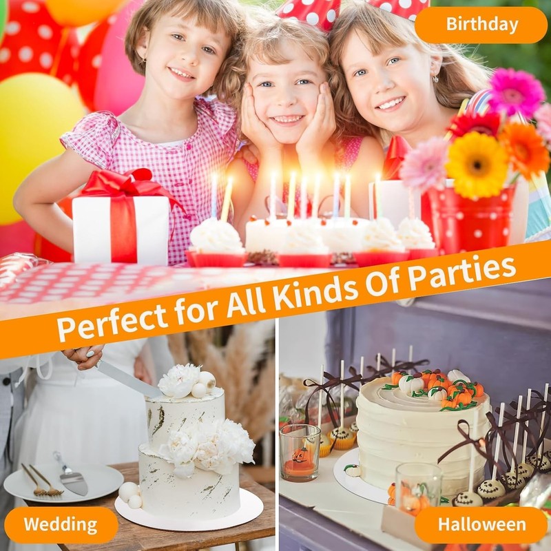15PCS 10-Inch Round Cake Boards - Safe, Sturdy & Stylish for Every Occasion gallery