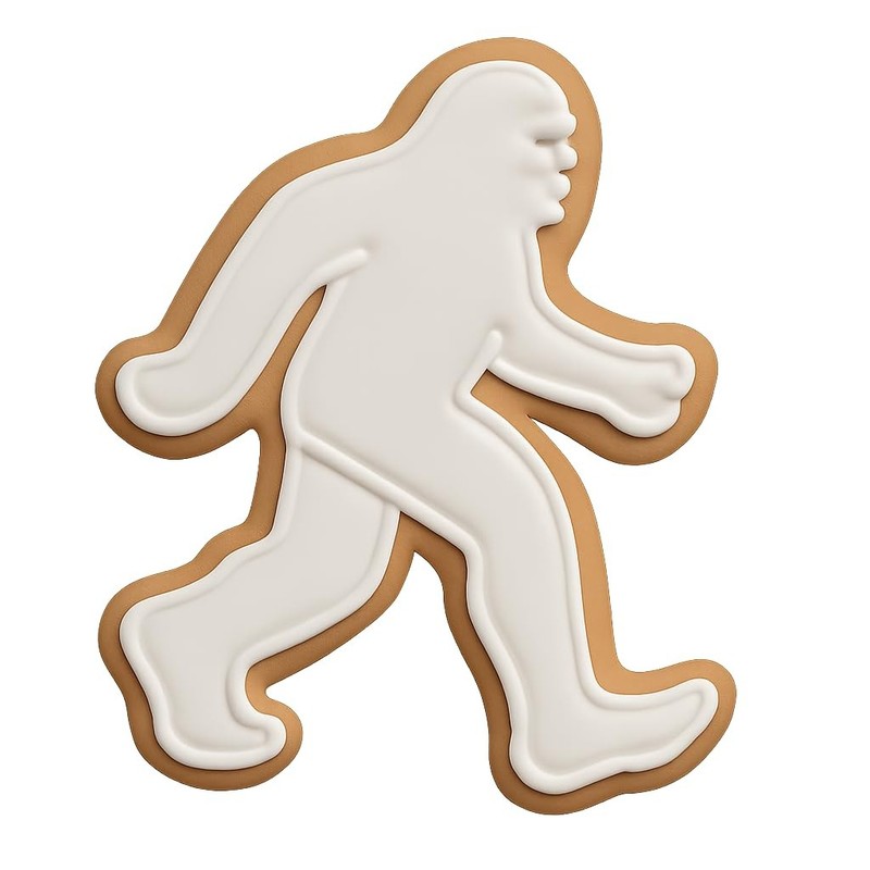 Running Big Foot Cookie Cutter & Stamp, Fondant & Clay - 4x3.2 gallery