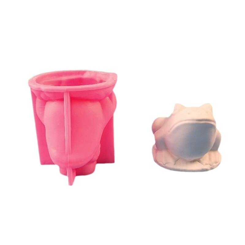 Silicone Moulds Frogs Shape Practical Mold Figurine Molds Silicone
