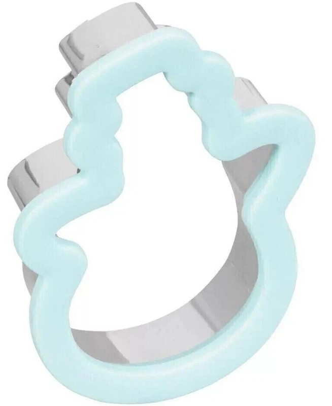 Snowman shape Comfort Grip Cookie Cutter by Wilton Christmas