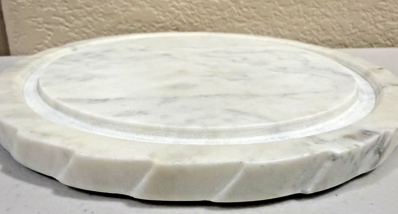 Marble Cake Stand with Glass Dome Lid, Cake Holder with Lid gallery