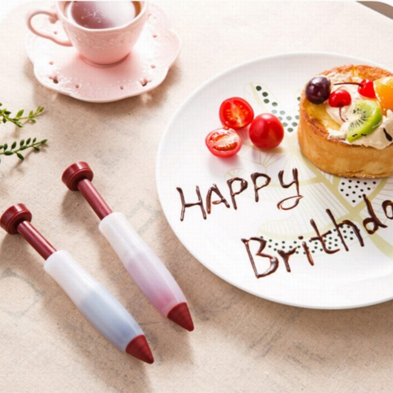 3PCS Decorating Pen Food Writing Pen Cake Cookie Cream Pastry Baking Tool gallery