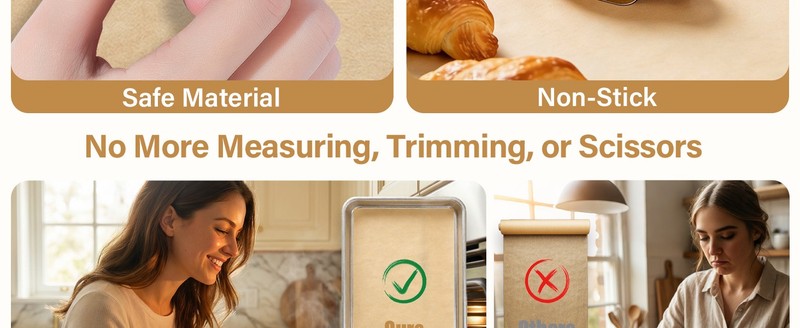 12×16 Inch Parchment Paper Sheets - Unbleached Non-Sti Precut gallery