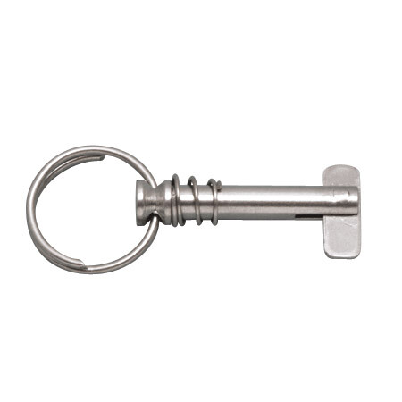 STAINLESS STEEL REMOVABLE PIN WITH RING 1/4″