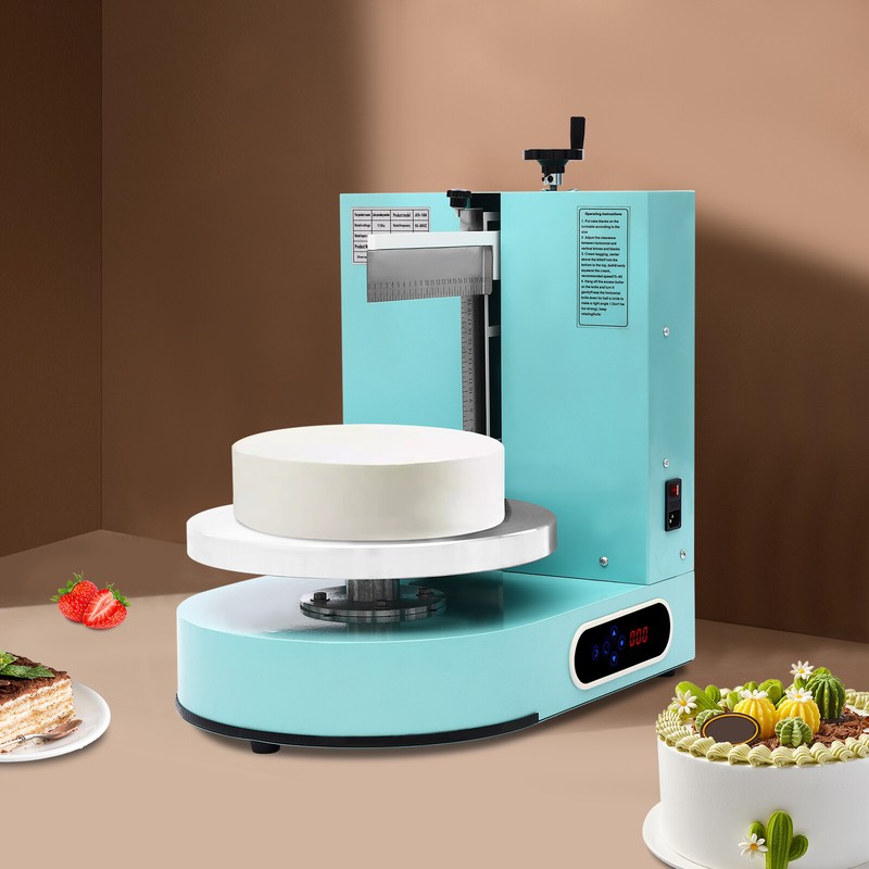 Auto Electric Cake Decorating Machine Cream Butter Coating Spreading Machine