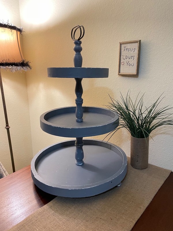 3 Tier Wood Cupcake, Charcuterie, Dessert Stand