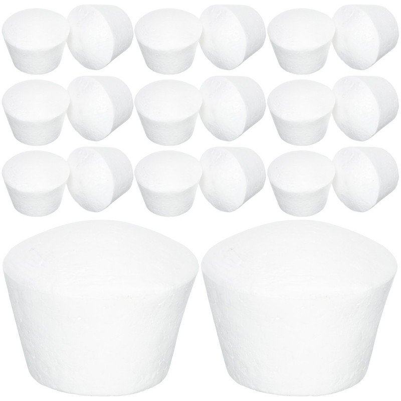 20 Pcs Cake Mold Fake Cupcakes to Practice Decorating Wedding Model