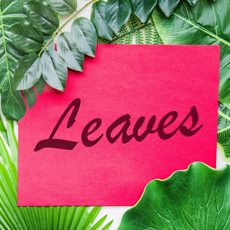 6" Green Palm Leaves 50 Pack Artificial Palm Leaves Faux Palm Fronds, Style 16 gallery